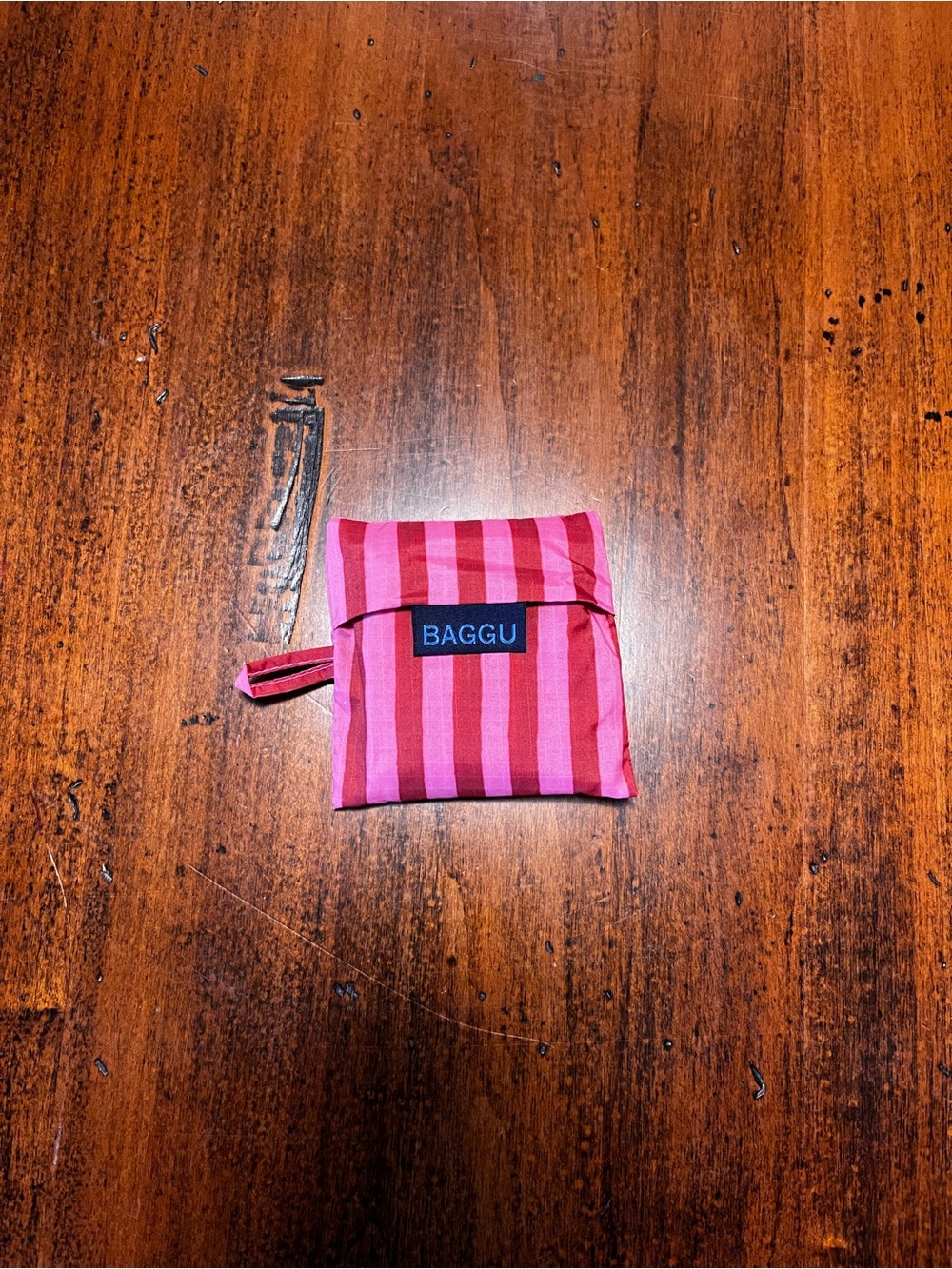 Baggu Pink/Red Stripe Baby Reusable